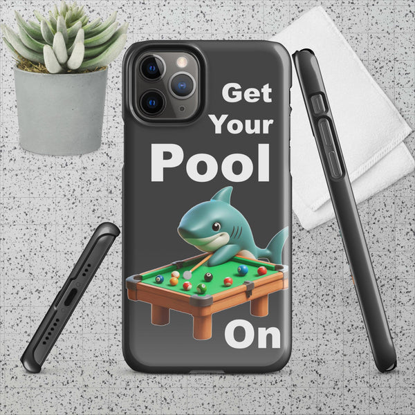 Get Your Pool Shark On, iPhone Case