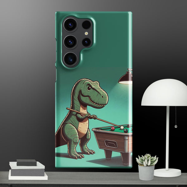 Cartoon like T-rex playing Pool, Samsung