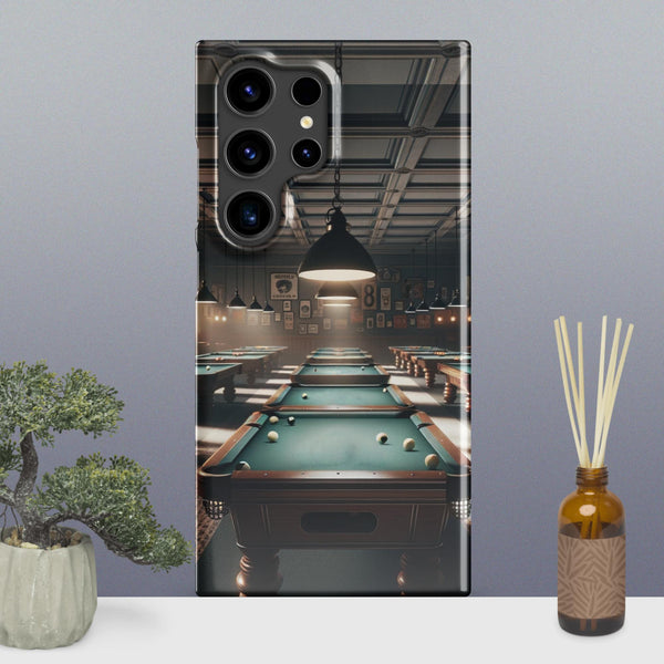 Billiards Classic Pool Hall with Several Tables, Samsung Case