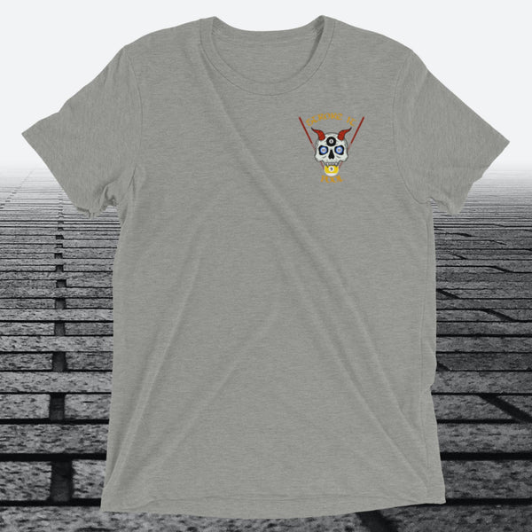 Felt Up with Logo on the front, Tri-blend t-shirt